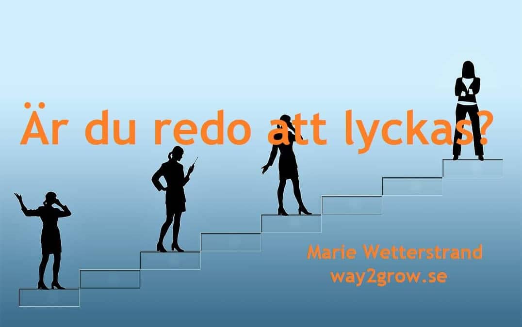 Är du redo att lyckas?